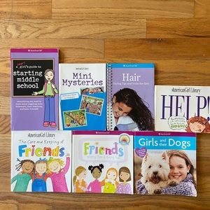 Lot of 7 American Girl books great condition